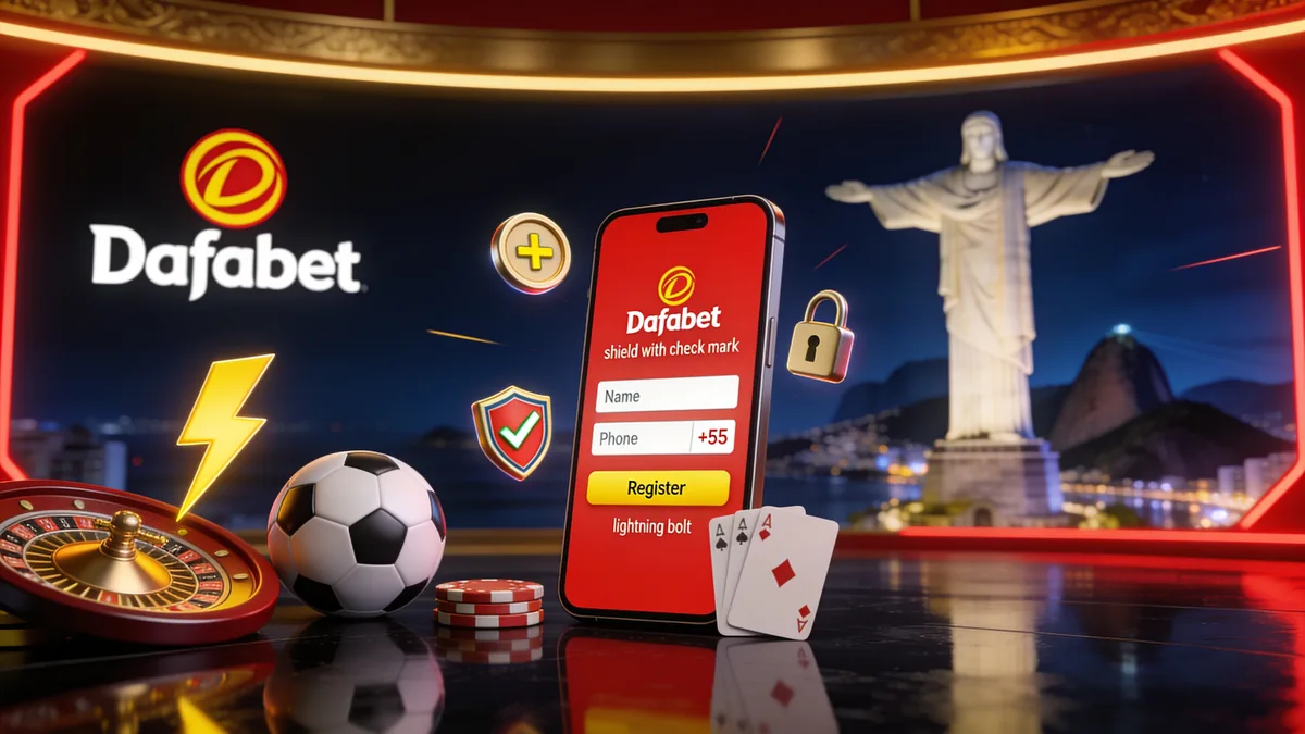 Como Criar sua Conta na Dafabet for players in Brazil